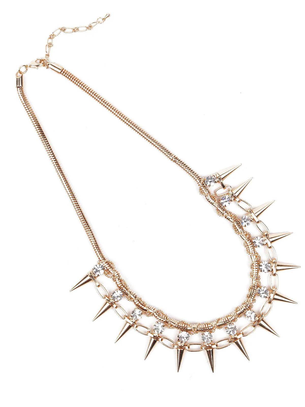 Odette Women Gold Metal Necklace - Image 4