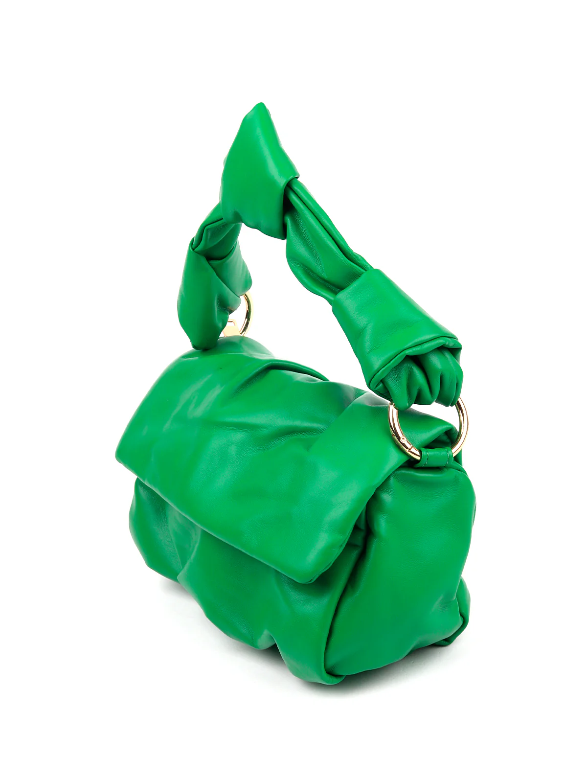 Odette Women Pop-Up Green Solid Clutch - Image 5