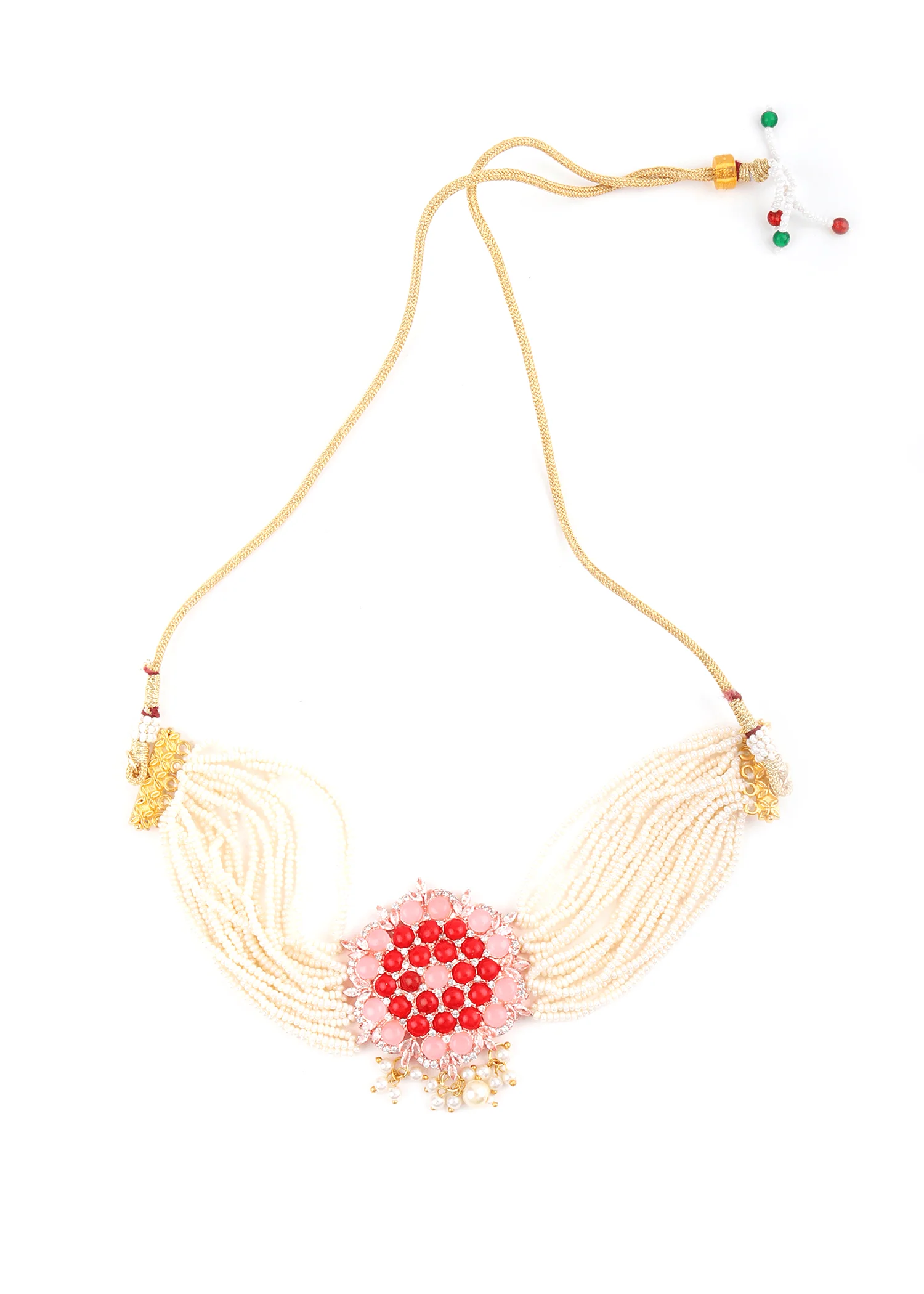 Odette Women Pretty In Pearl Choker Set - Image 4