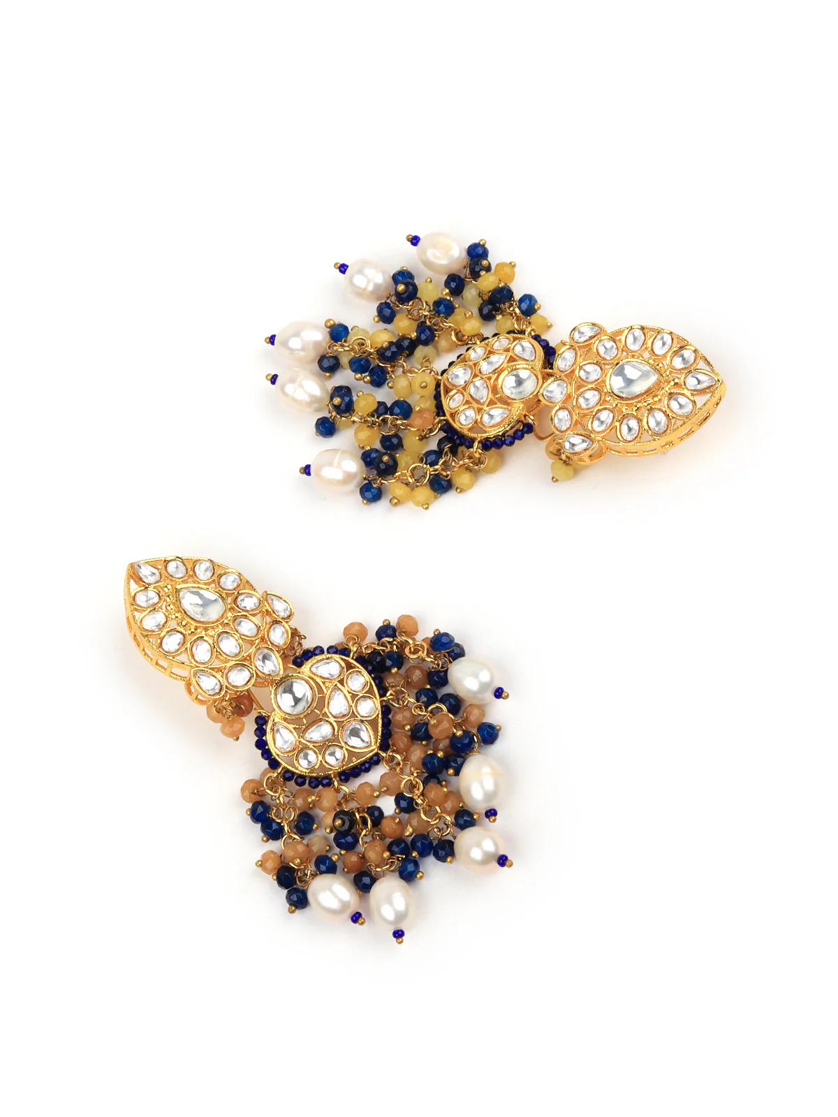 Odette Women Princess Choker Set With Multicolored Beads - Image 6