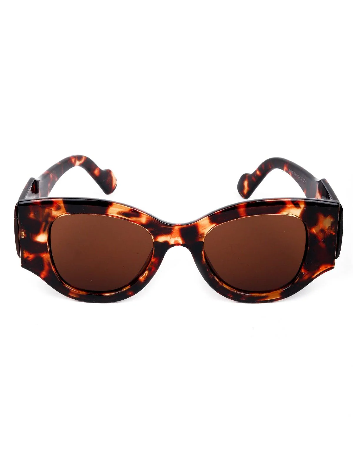Odette Women Brown Metal Sunglasses - Image 3