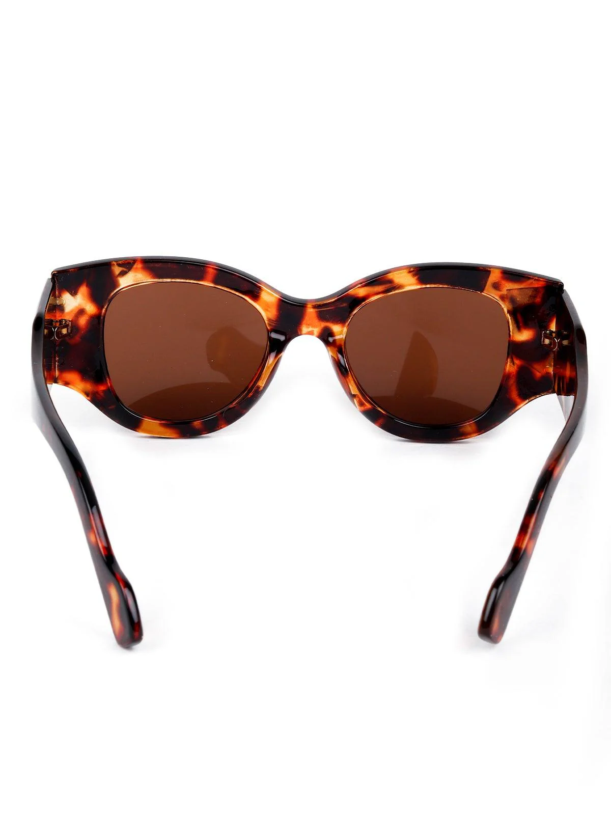 Odette Women Brown Metal Sunglasses - Image 4
