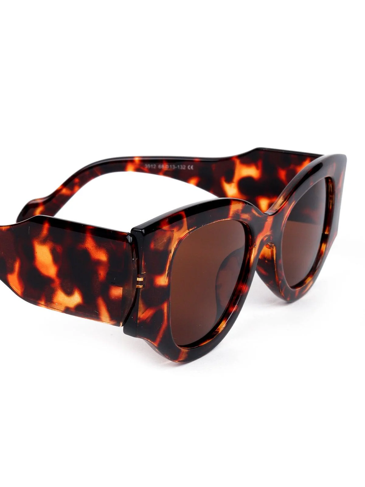 Odette Women Brown Metal Sunglasses - Image 5