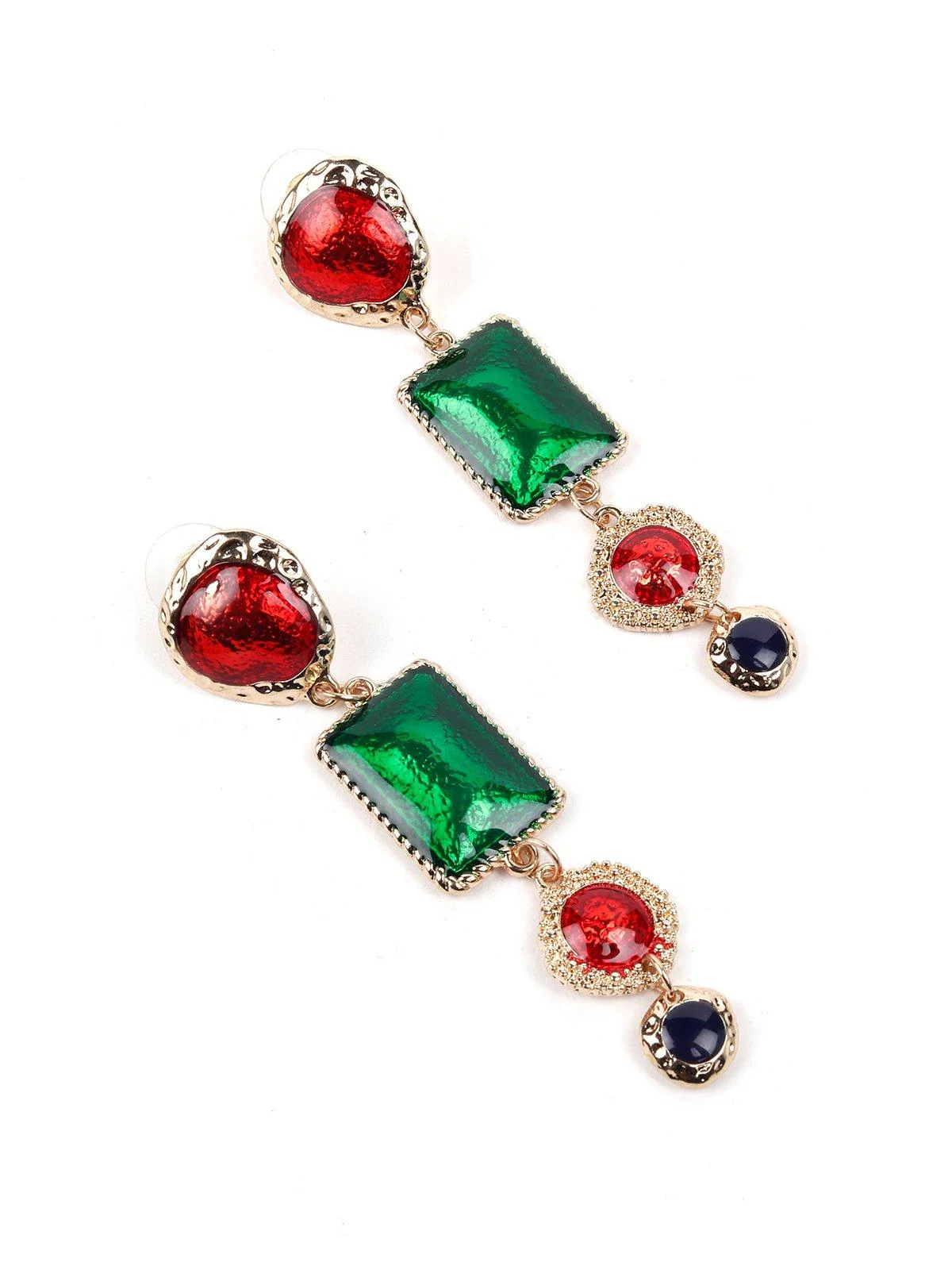 Odette Women Gold Metal Earrings - Image 6