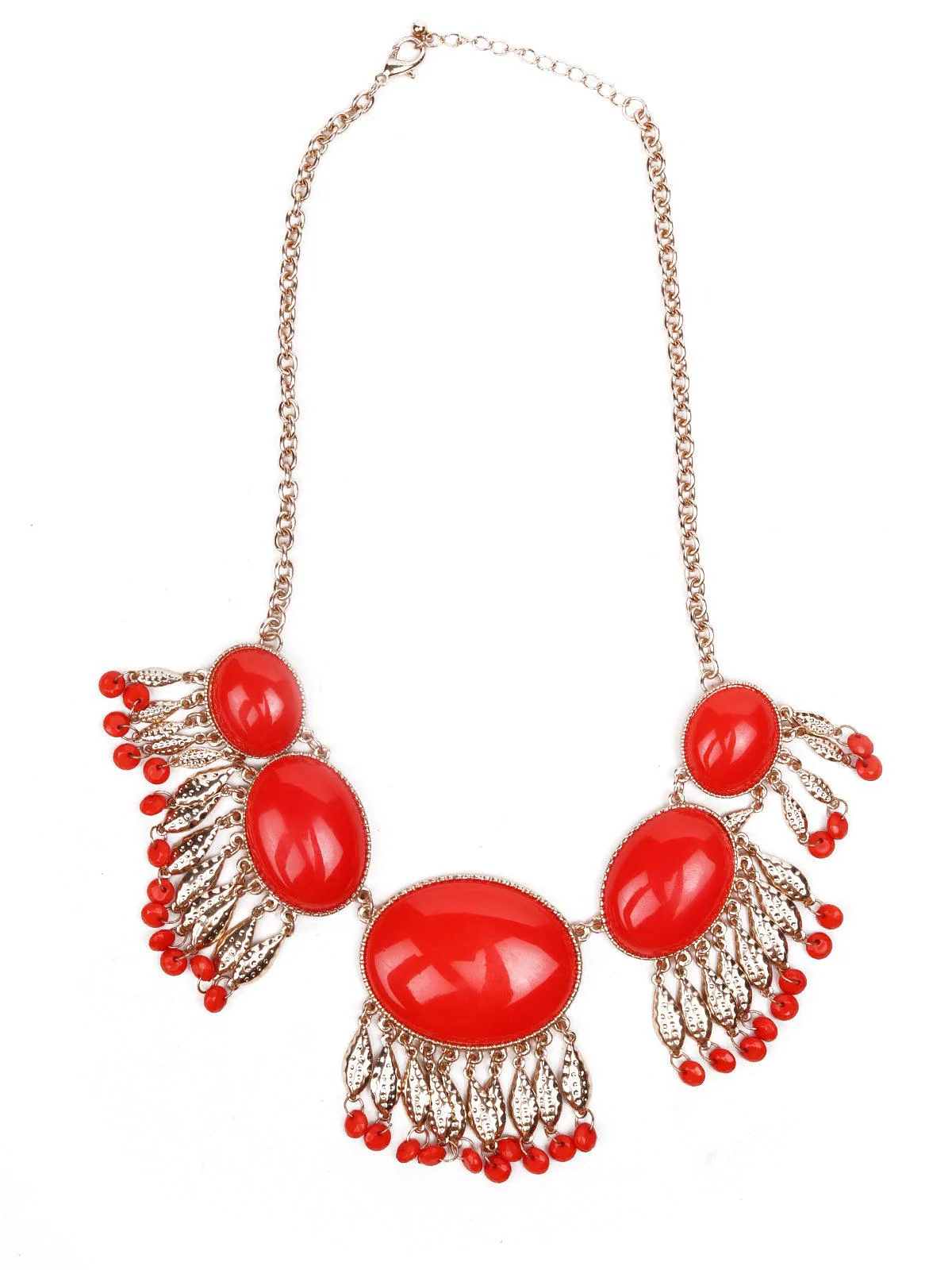 Odette Women Red Metal Necklace