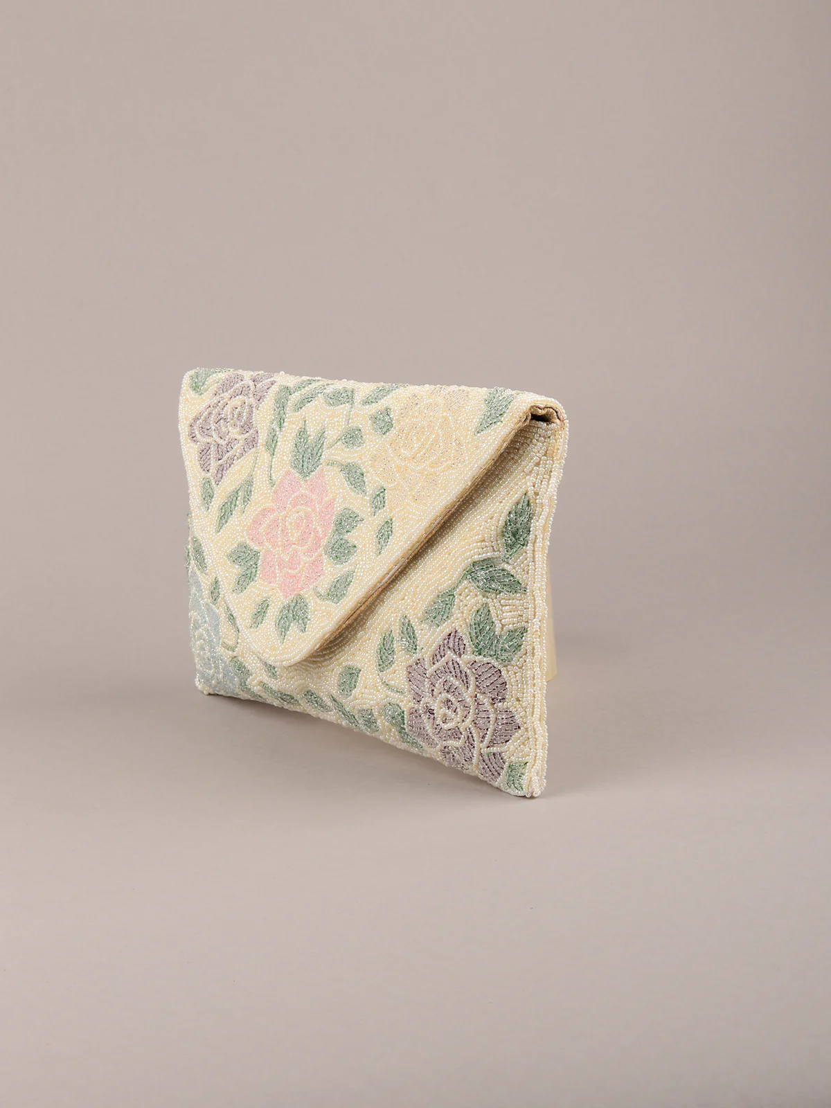 Odette Women Retro Style Rose Clutch - Image 4