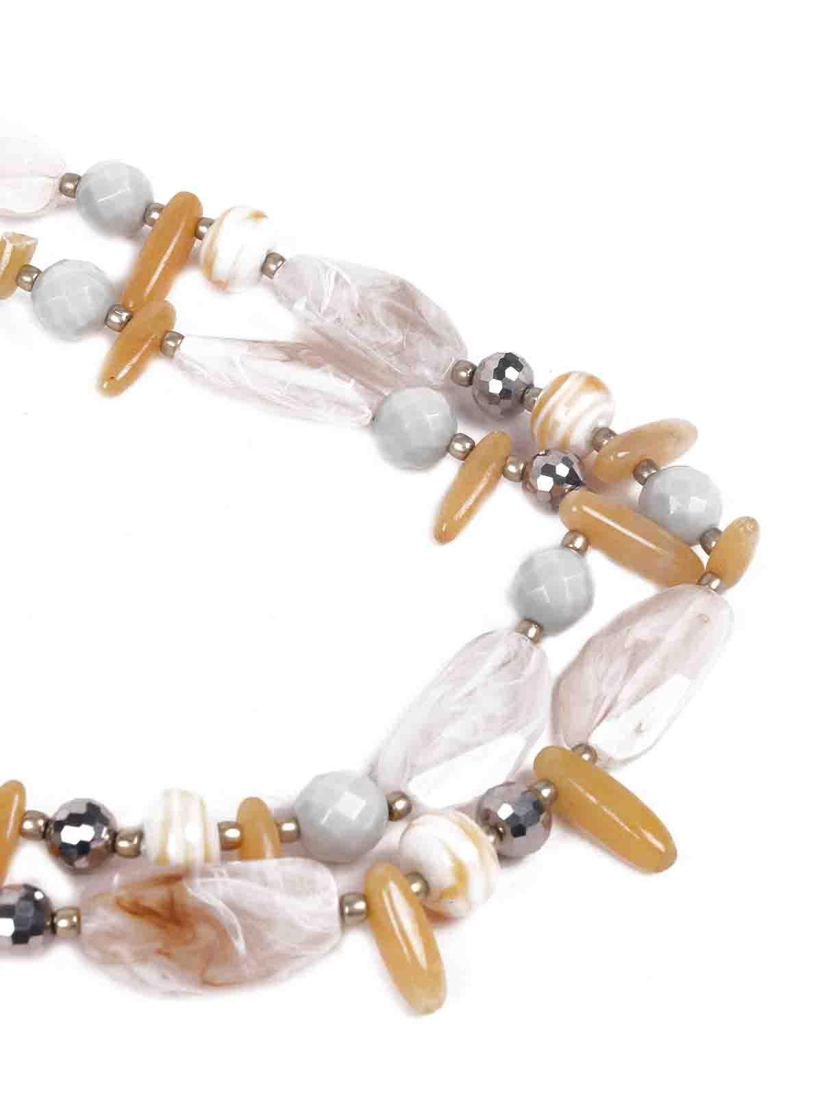Odette Women White Metal Necklace - Image 5