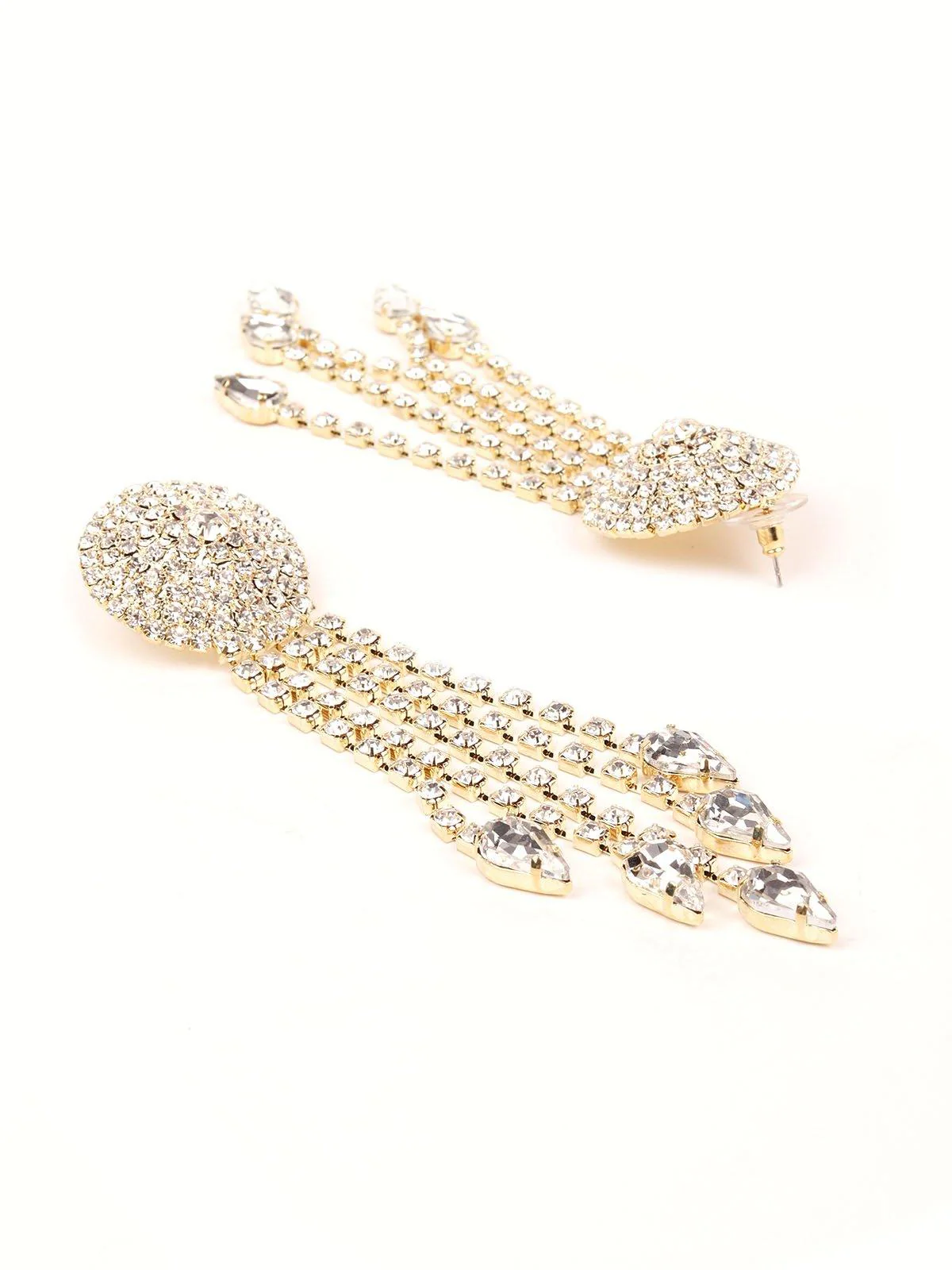 Odette Women Gold Metal Earrings - Image 6