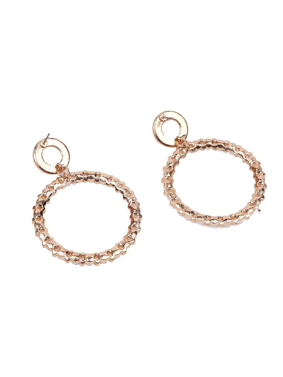 Odette Women White Earrings Metal With Artificial Pearls - Image 6