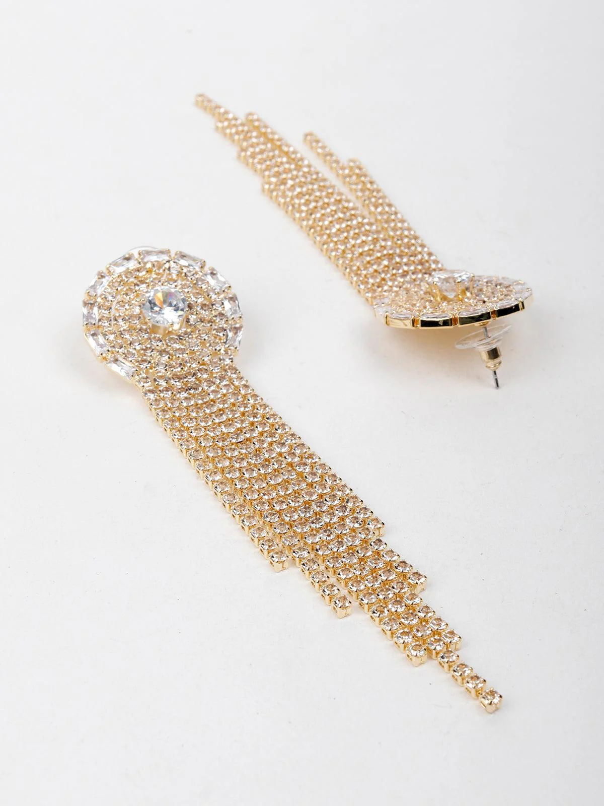 Odette Women Gold Metal Earrings - Image 5