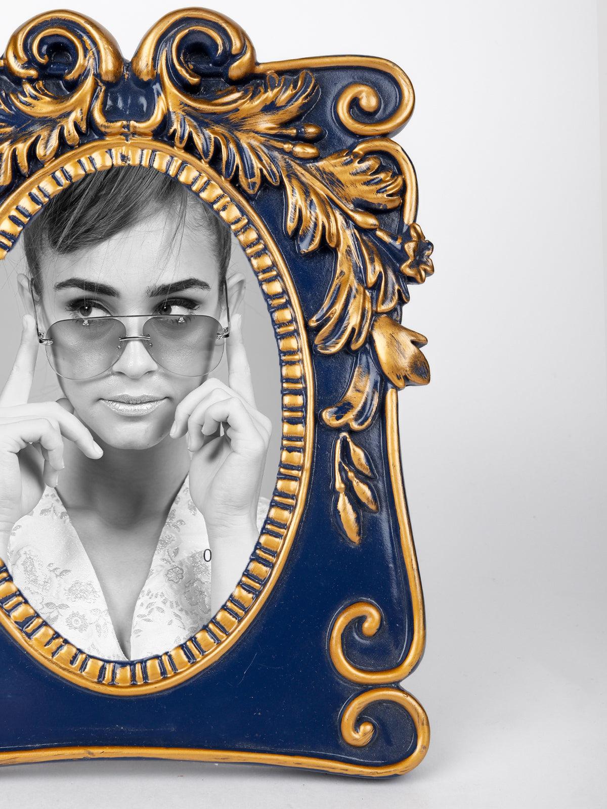 Odette Women Blue Acrlic Vintage Photo-Frame - Image 5