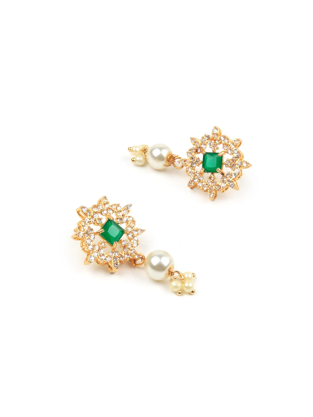Odette Women Royal White Pearls Choker Neck Piece - Image 6