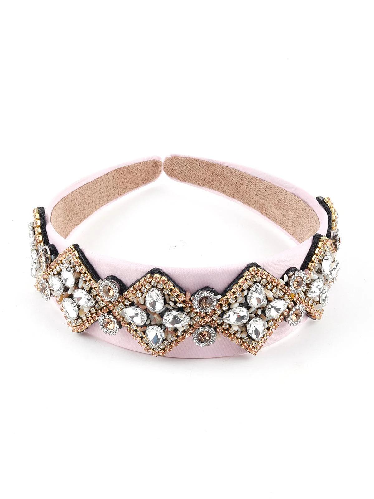 Odette Women Pink Beauty Hair Band - Image 3