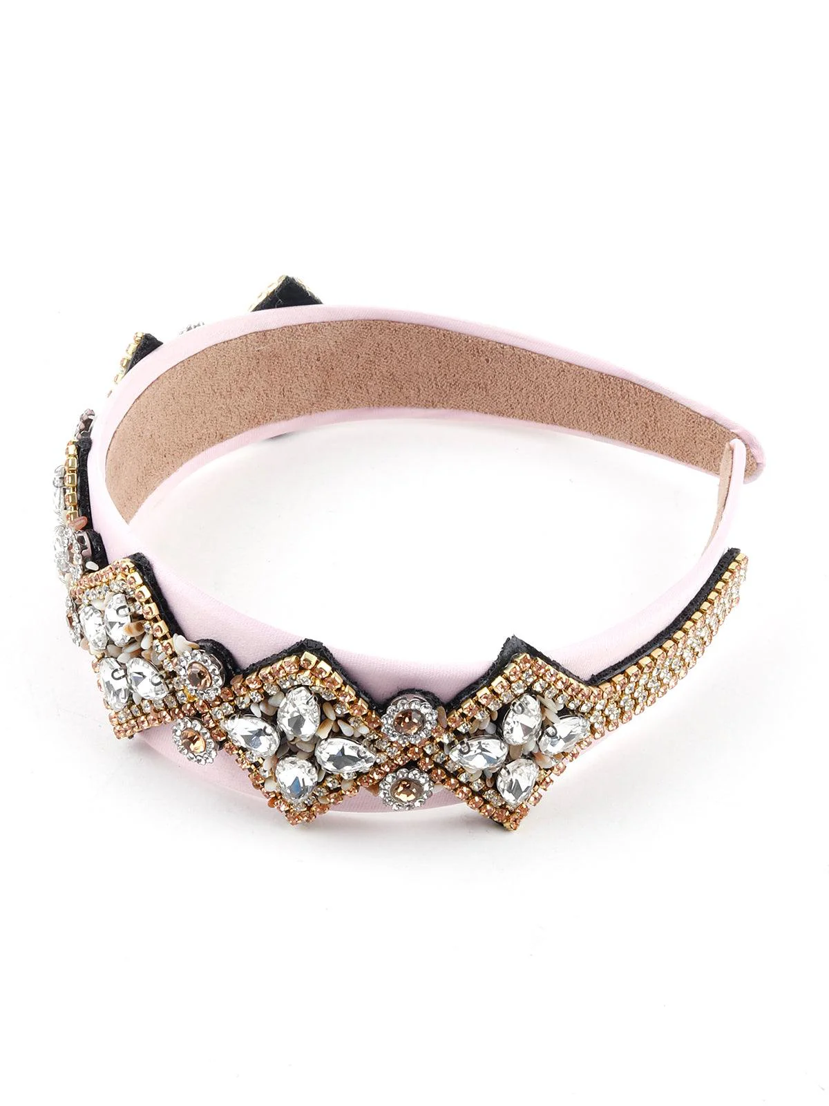 Odette Women Pink Beauty Hair Band - Image 6