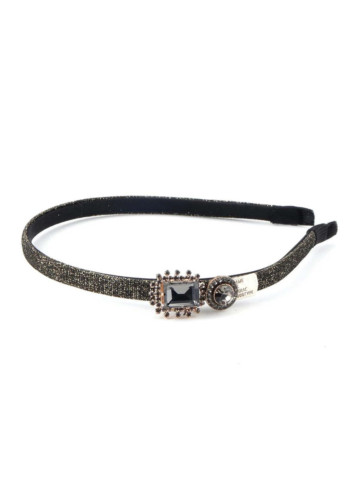 Odette Women Shimmery Golden Hairband - Image 6