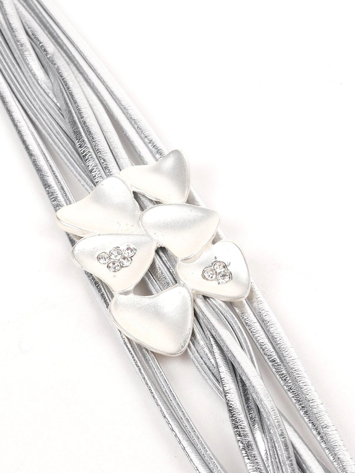 Odette Women Silver Metal Bracelet - Image 4