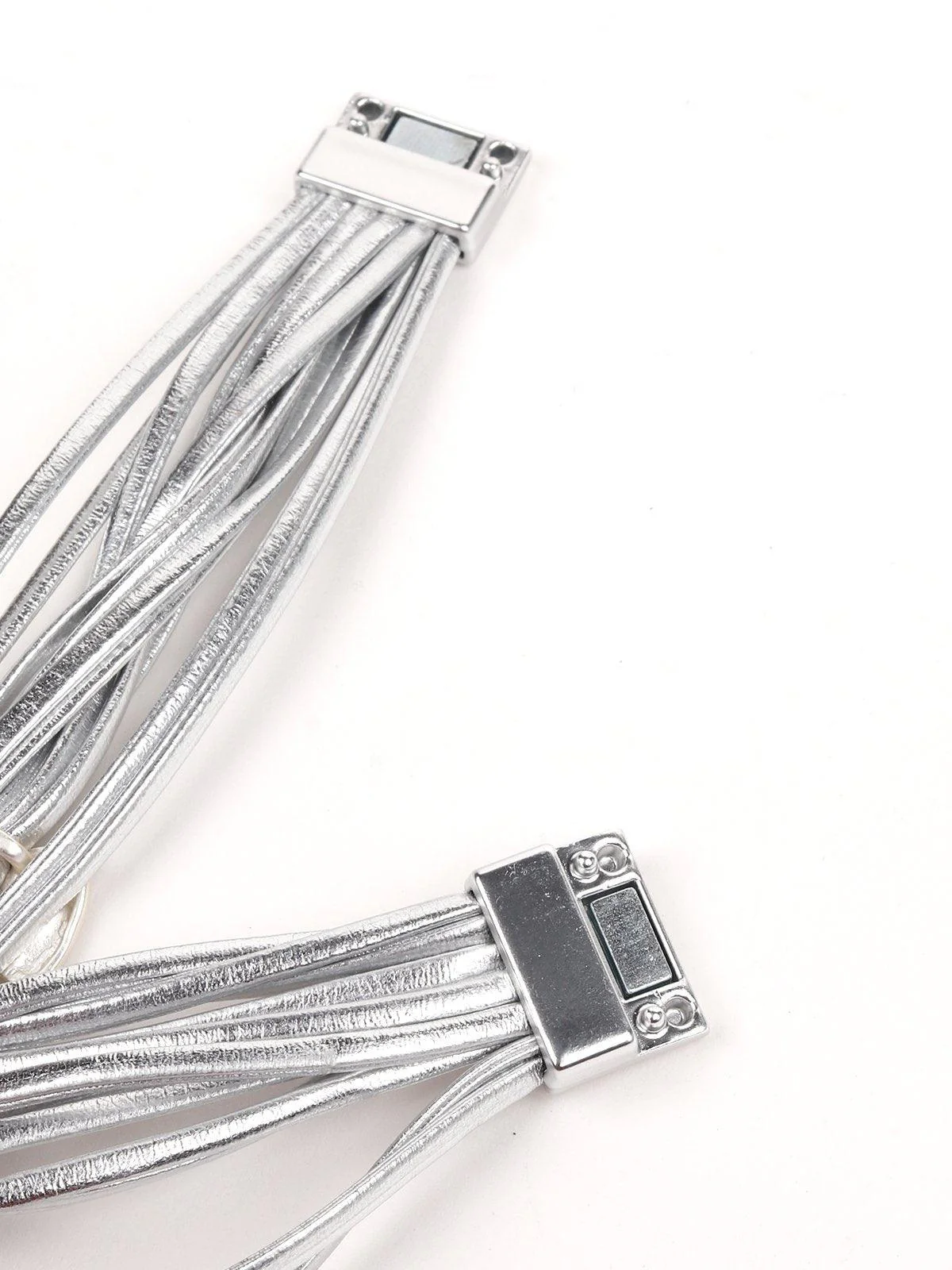 Odette Women Silver Metal Bracelet - Image 6