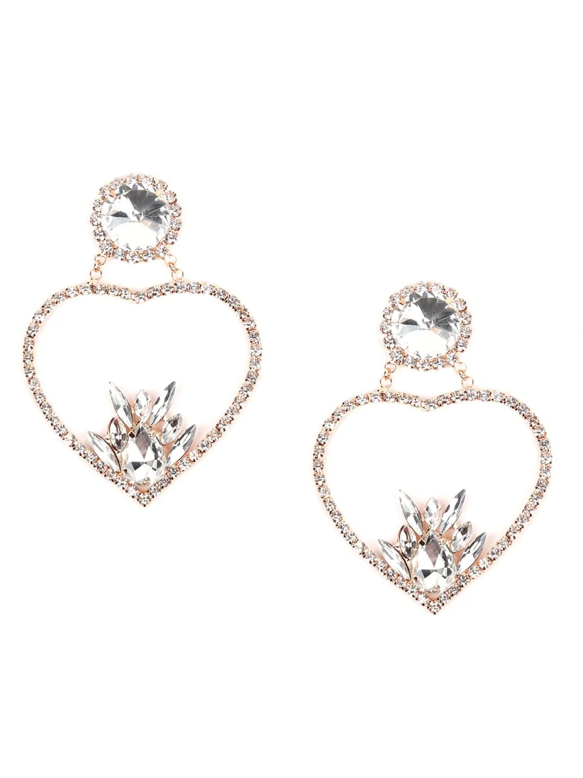 Odette Women Multi Metal Earrings - Image 3