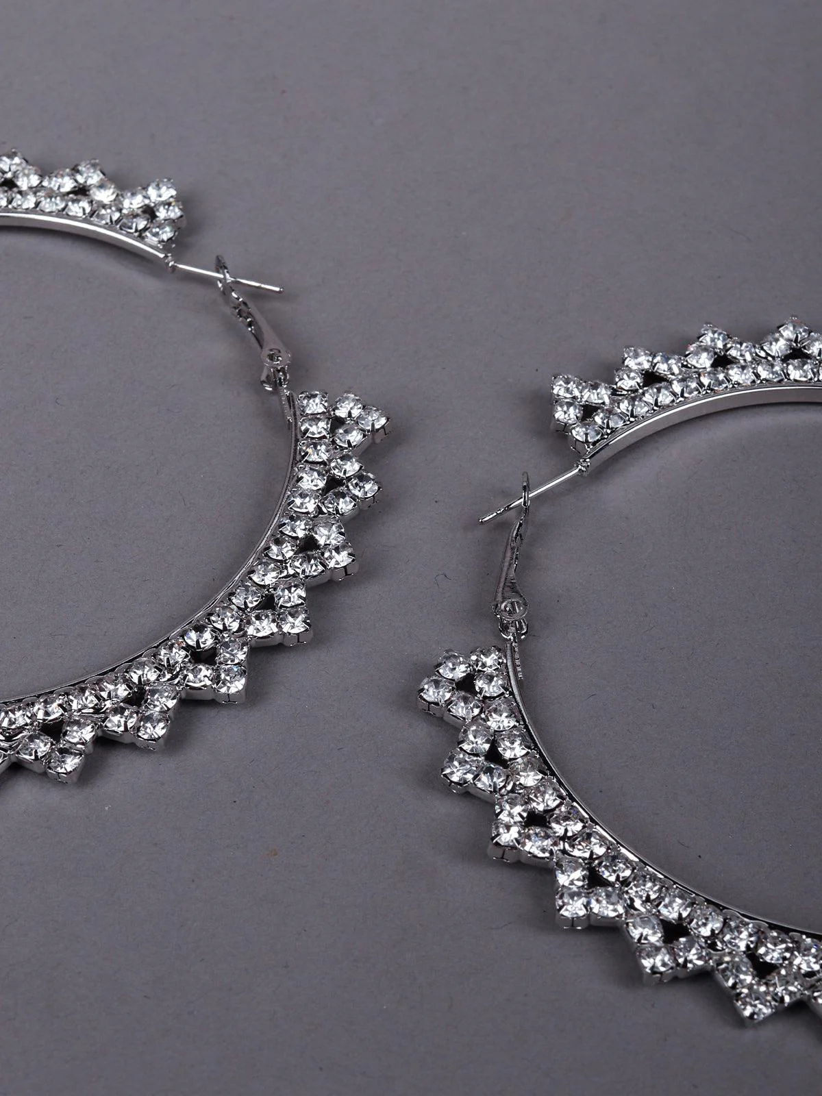 Odette Women Silver-Metal Earrings - Image 5