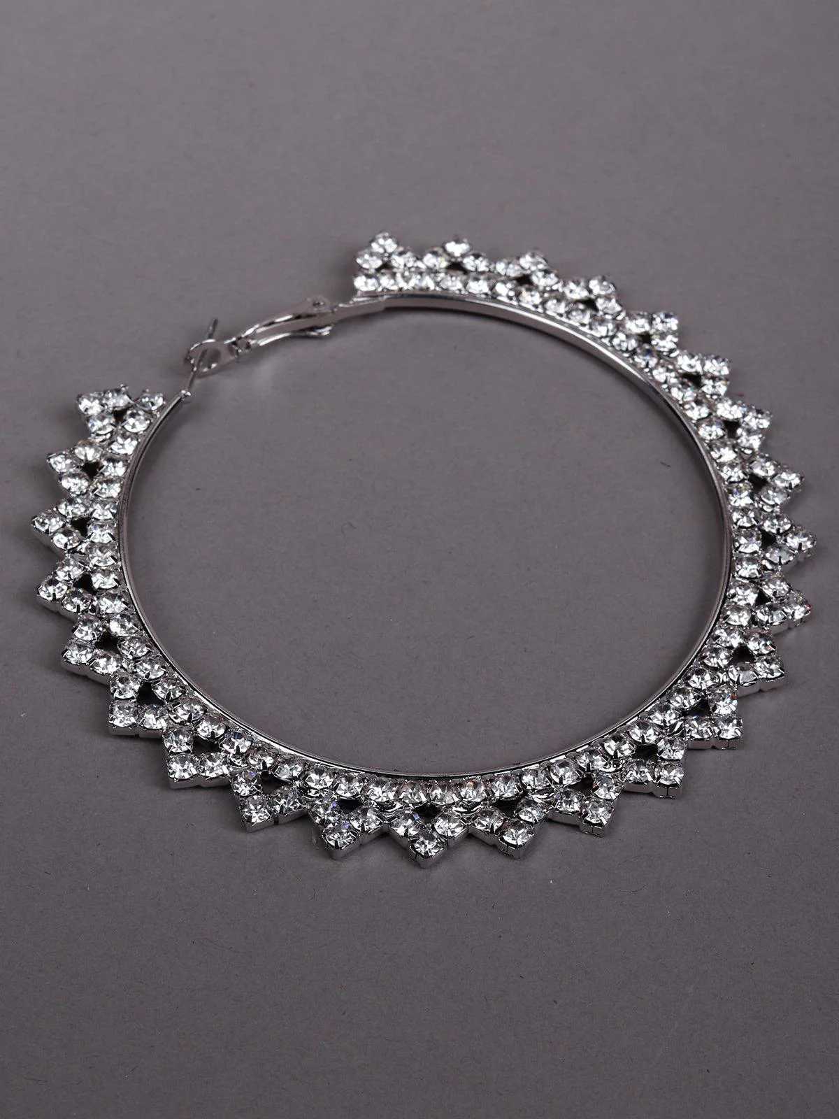 Odette Women Silver-Metal Earrings - Image 6