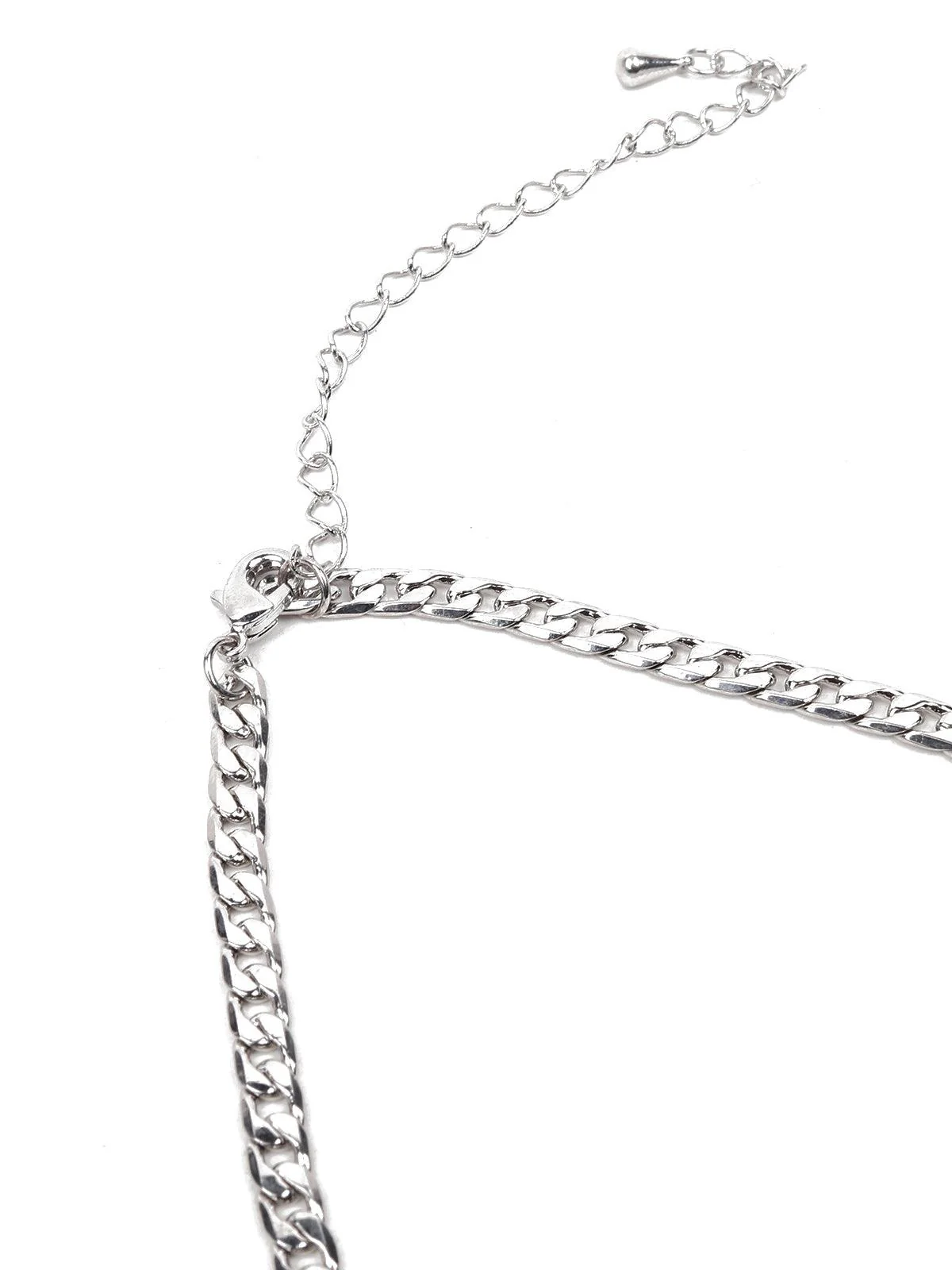 Odette Women Silver Metal Necklace - Image 6