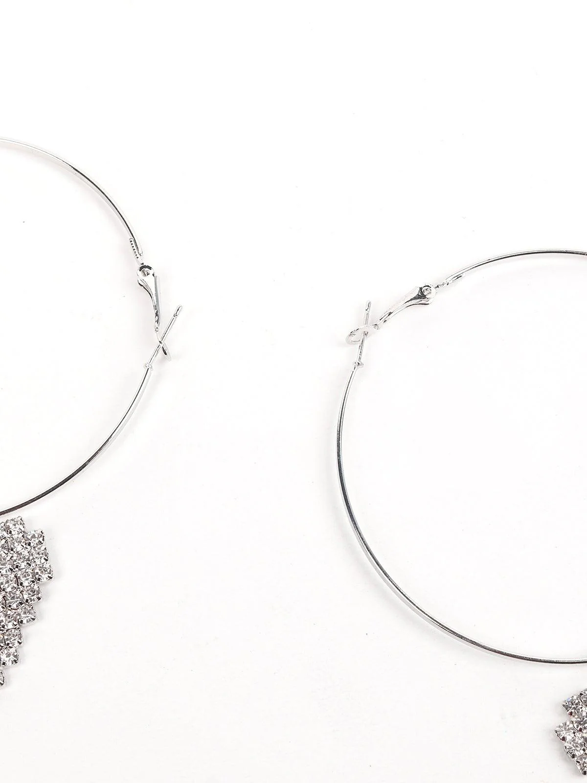 Odette Women Silve Metal Earrings - Image 3