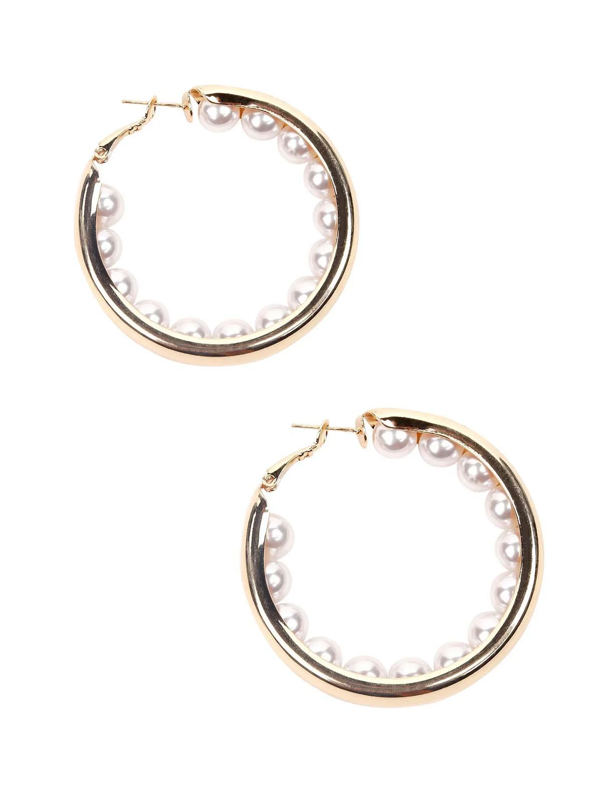 Odette Women Gold Metal Earrings. - Image 5