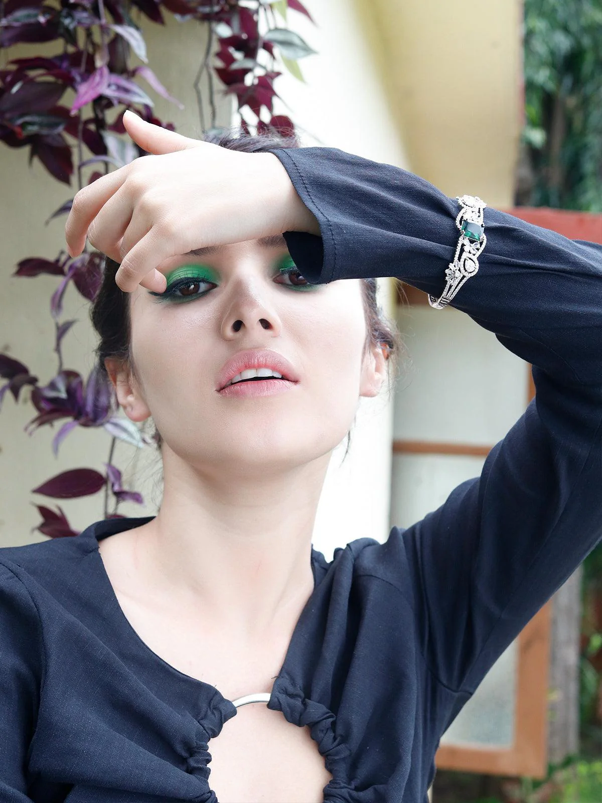 Odette Women Silver Metakl Bracelet - Image 2