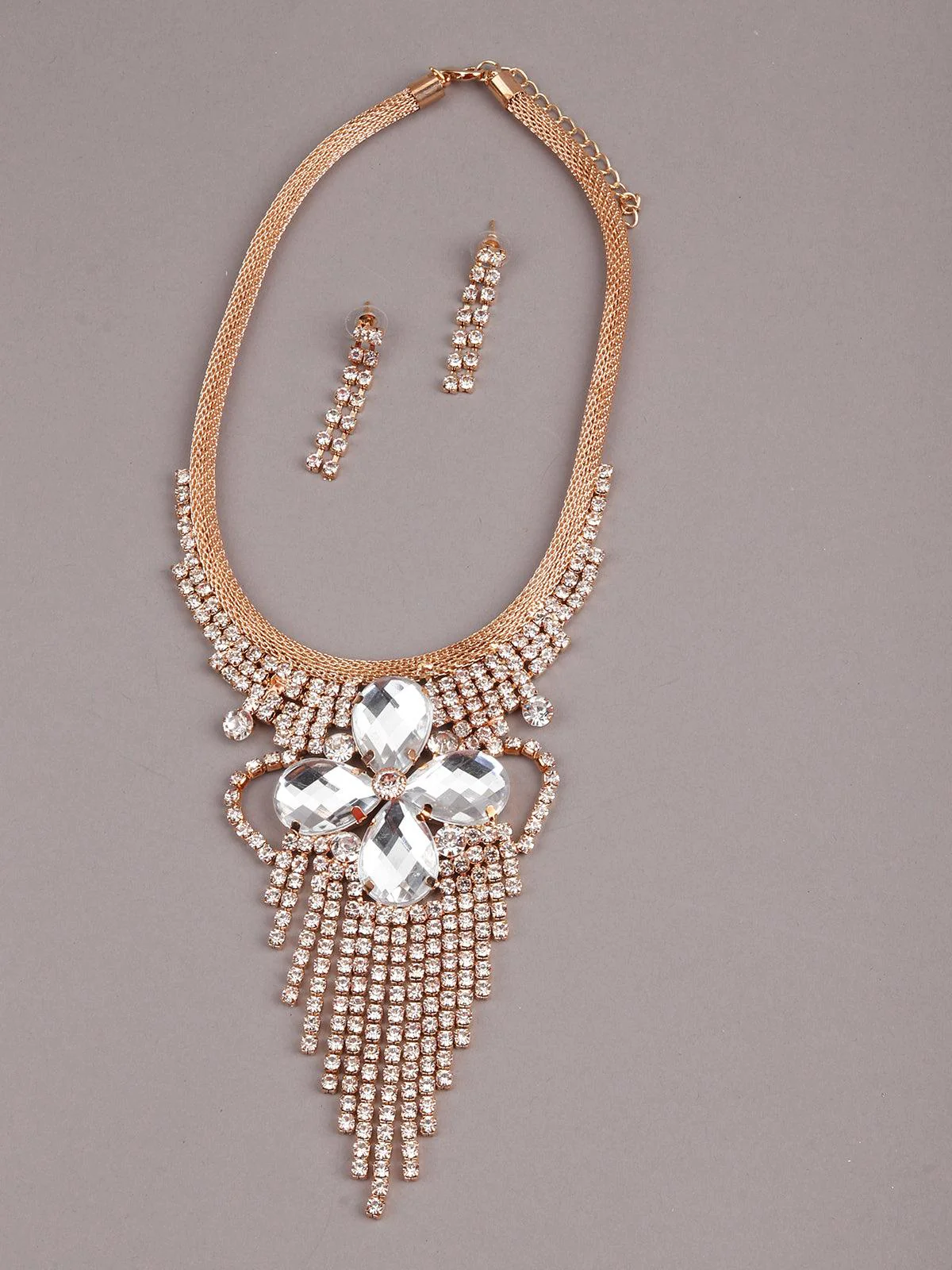 Odette Women Gold Metal Necklace - Image 3
