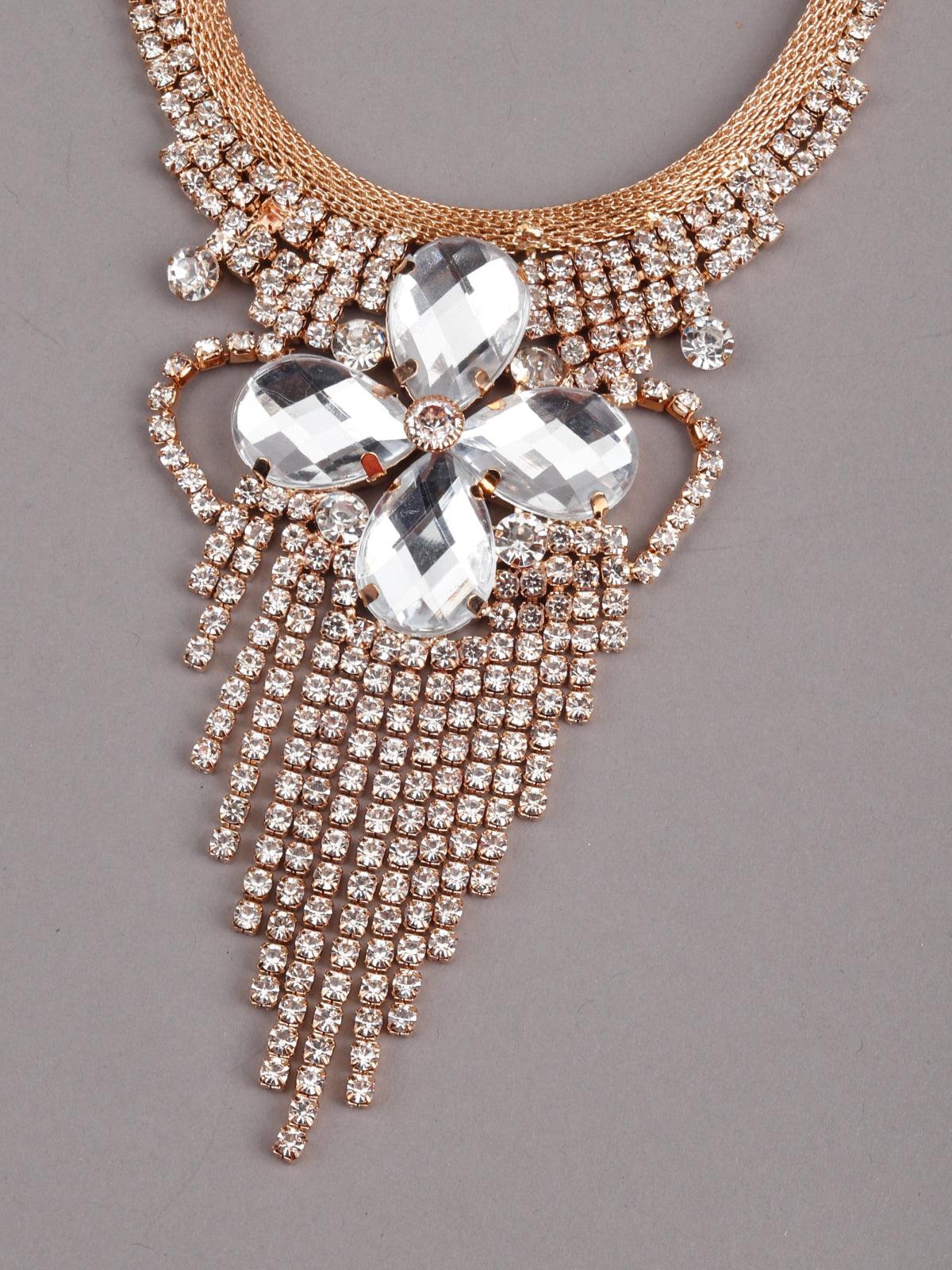 Odette Women Gold Metal Necklace - Image 5