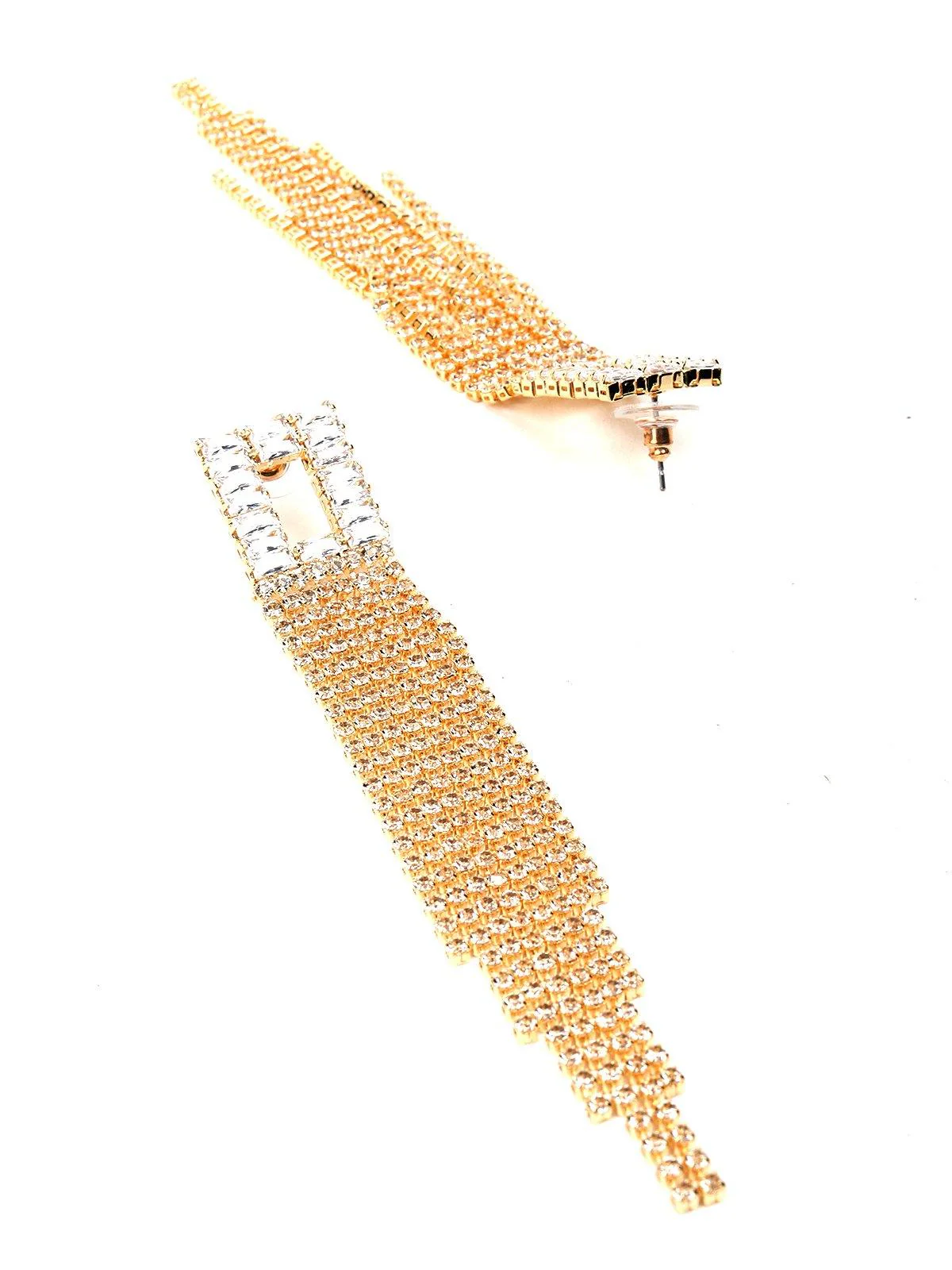 Odette Women Gold Metal Earrings. - Image 6
