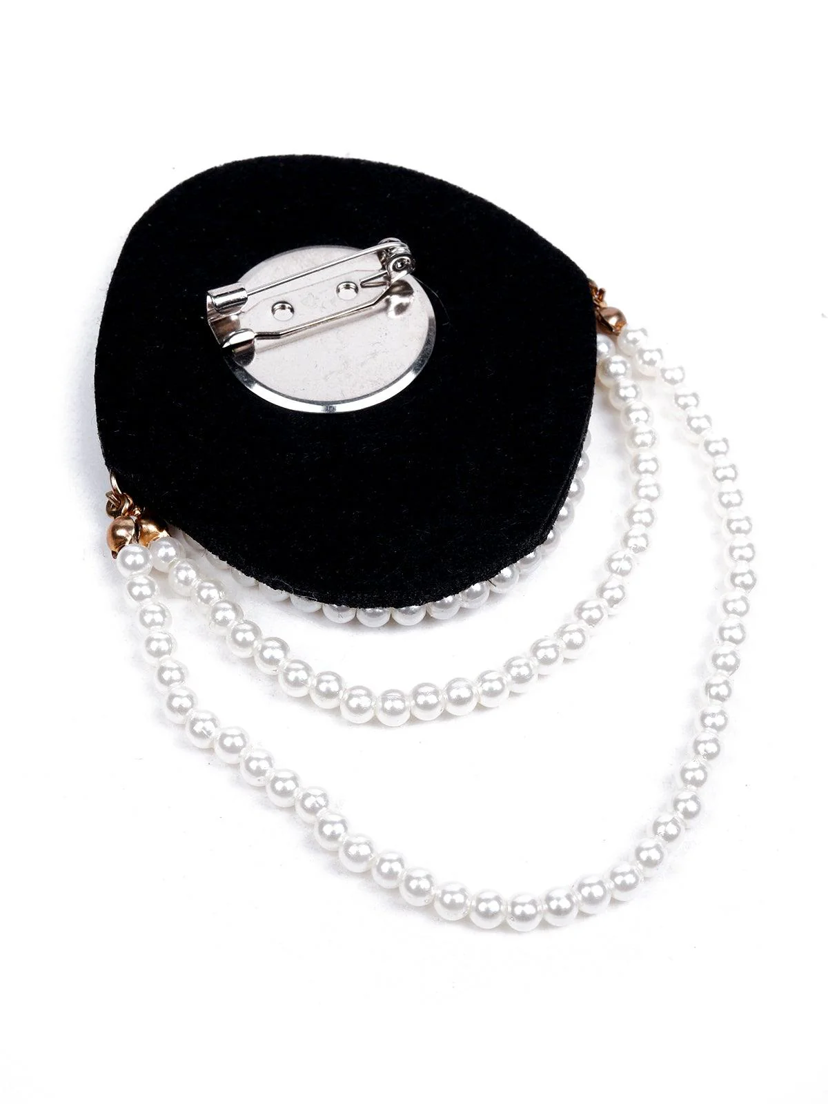 Odette Women White Metal Brooch - Image 6