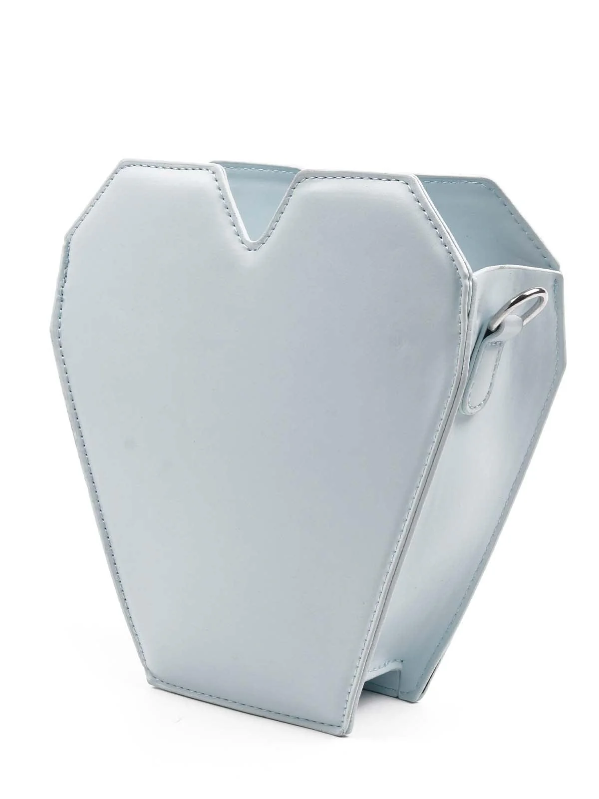 Odette Women Statement Sky Blue Clutch Bag - Image 4