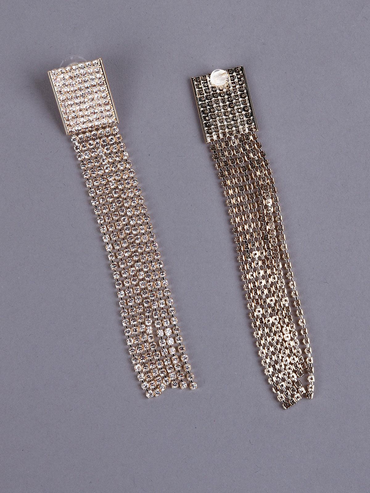 Odette Women Gold Metal Earrings - Image 5