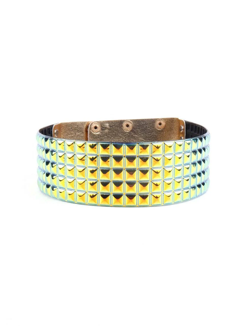 Odette Stunning Chrome Effect Choker Necklace For Women - Image 5