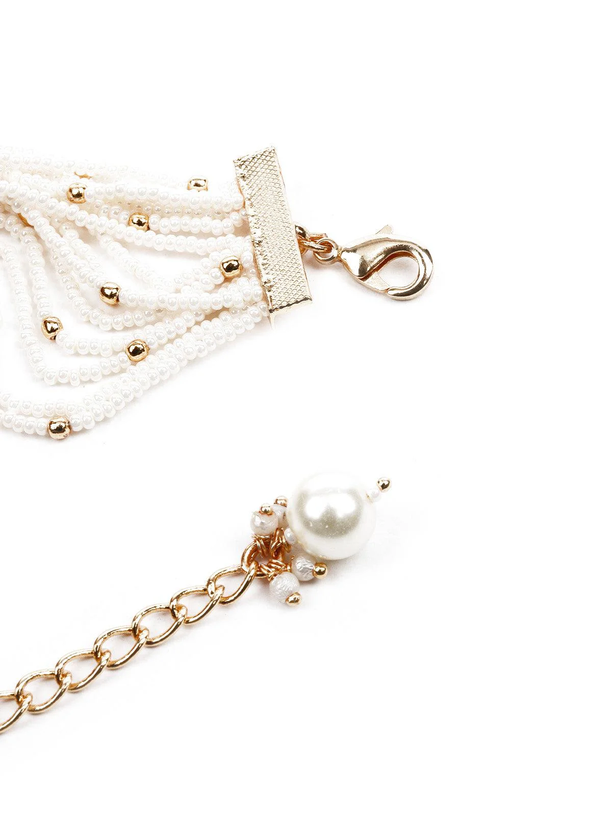 Odette Women Stunning Embellished Gold Bracelet - Image 6