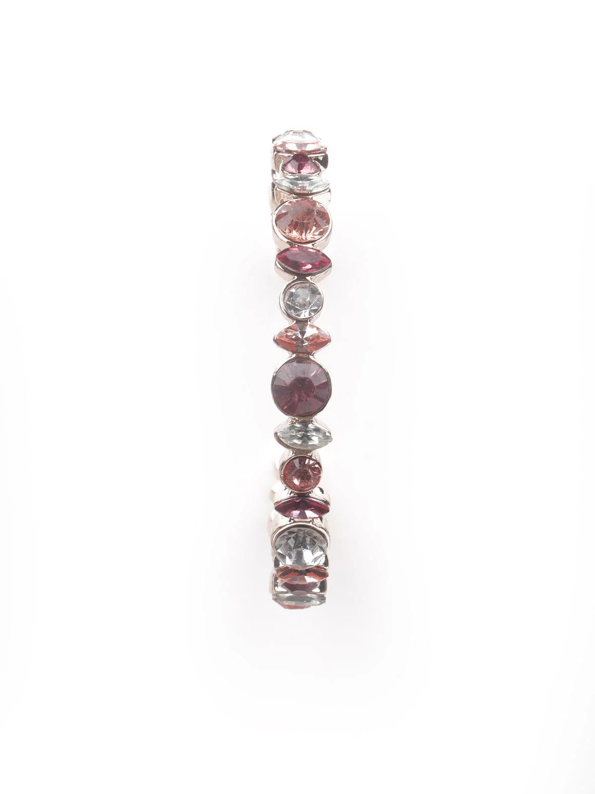 Odette Women Multicolour With Metal Hoop Earrings - Image 4