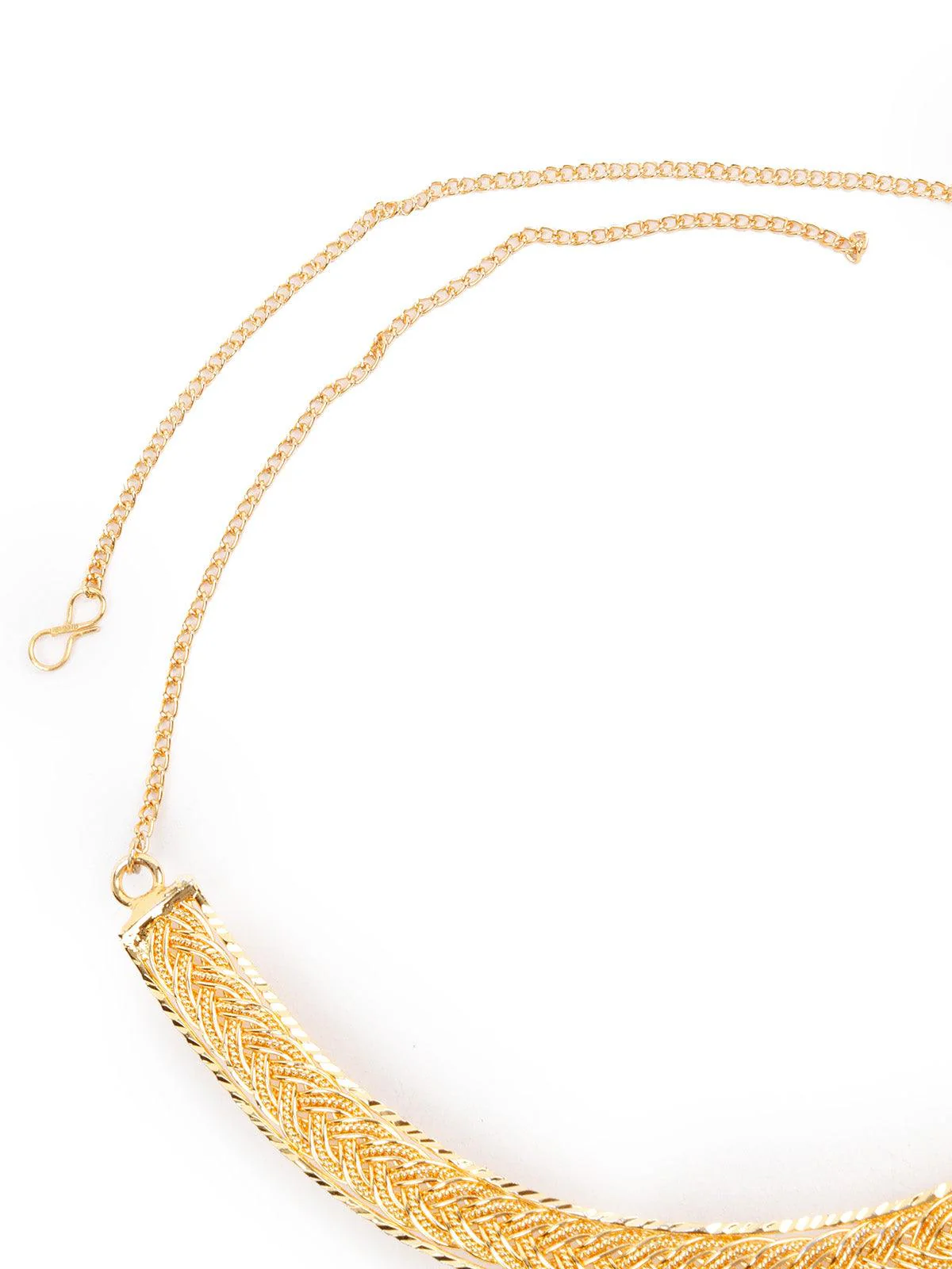 Odette Stunning Gold Choker Necklace Set For Women - Image 3