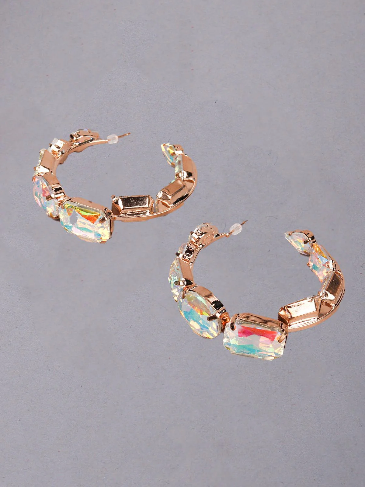 Odette Women Multicolour Metal Earrings - Image 3