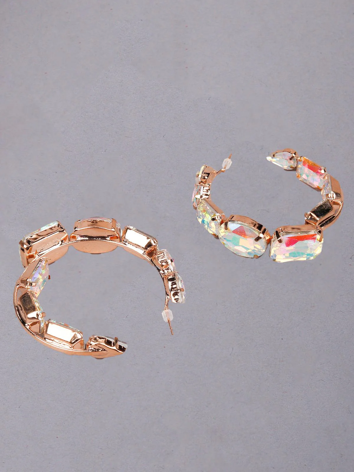 Odette Women Multicolour Metal Earrings - Image 5