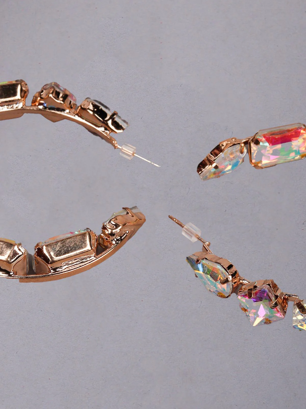 Odette Women Multicolour Metal Earrings - Image 6