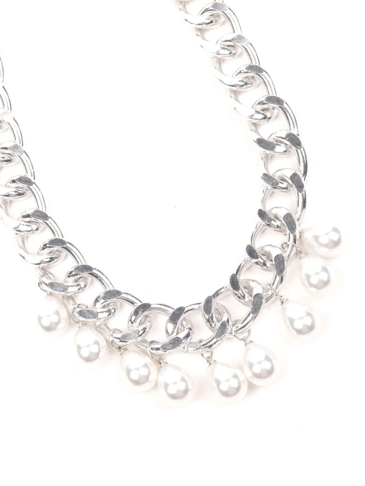 Odette Women Silver Metal Chain - Image 6