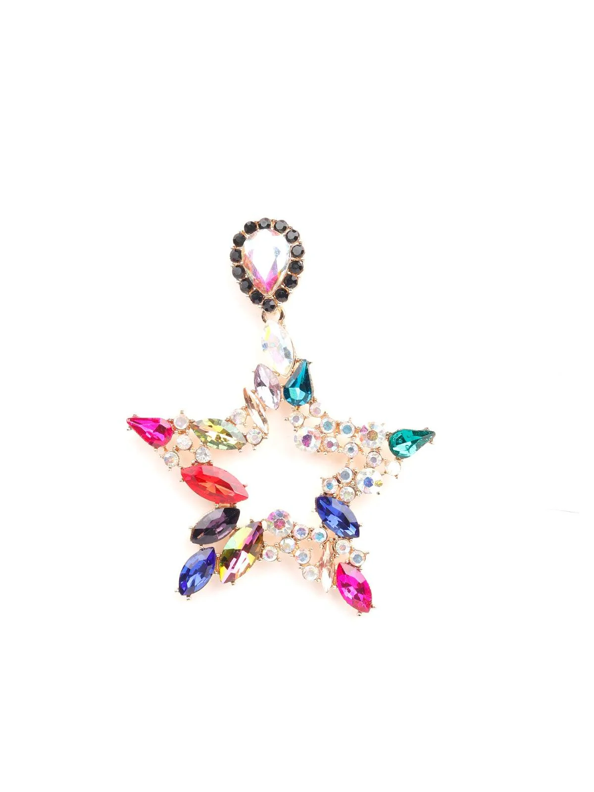 Odette Women Multi Metal Earrings - Image 5