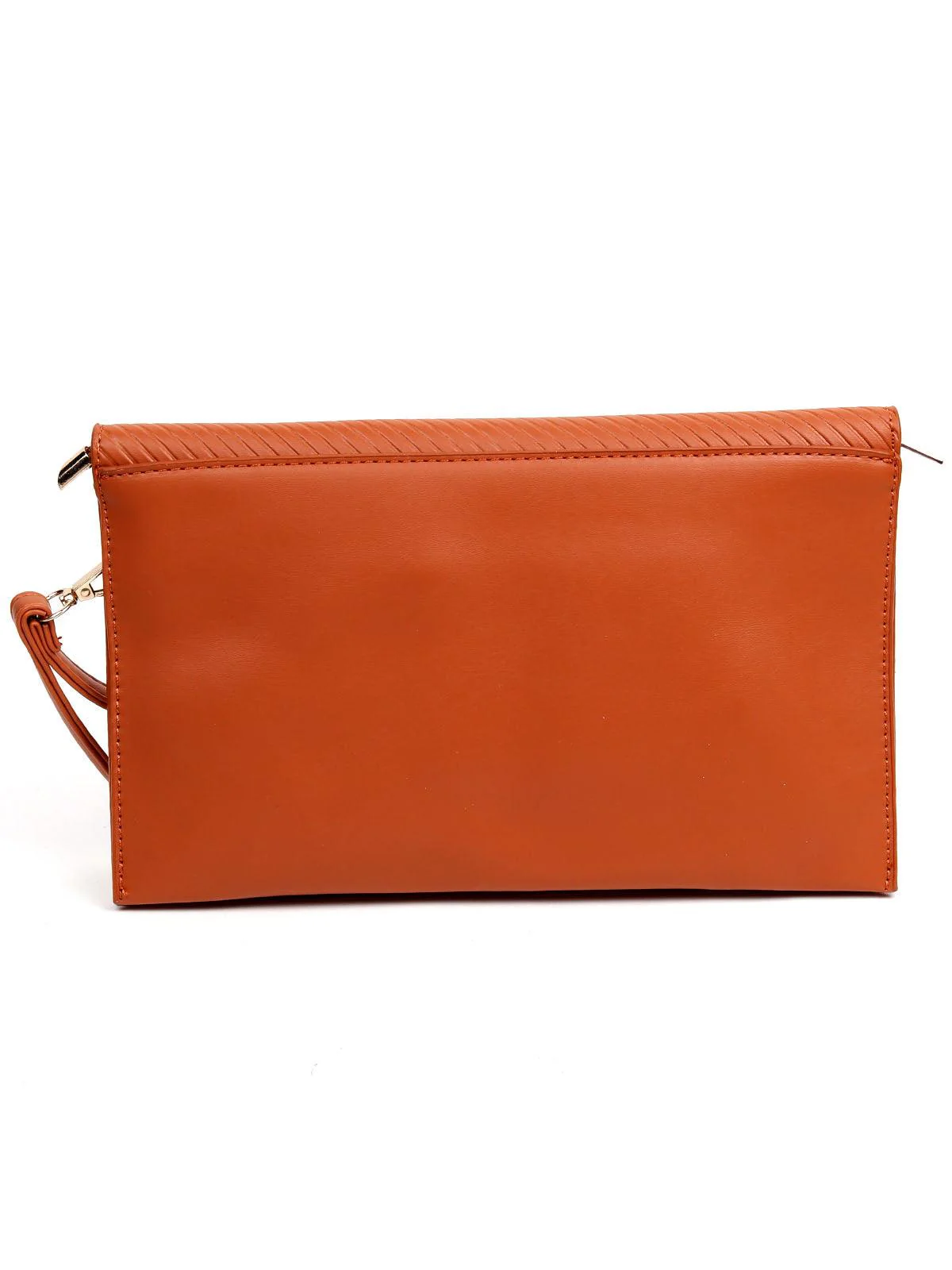 Odette Women Cream Coloured Metal Sling Bag - Image 5