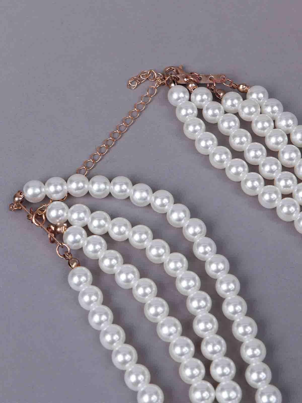 Odette Women Silver Metal Necklace - Image 6