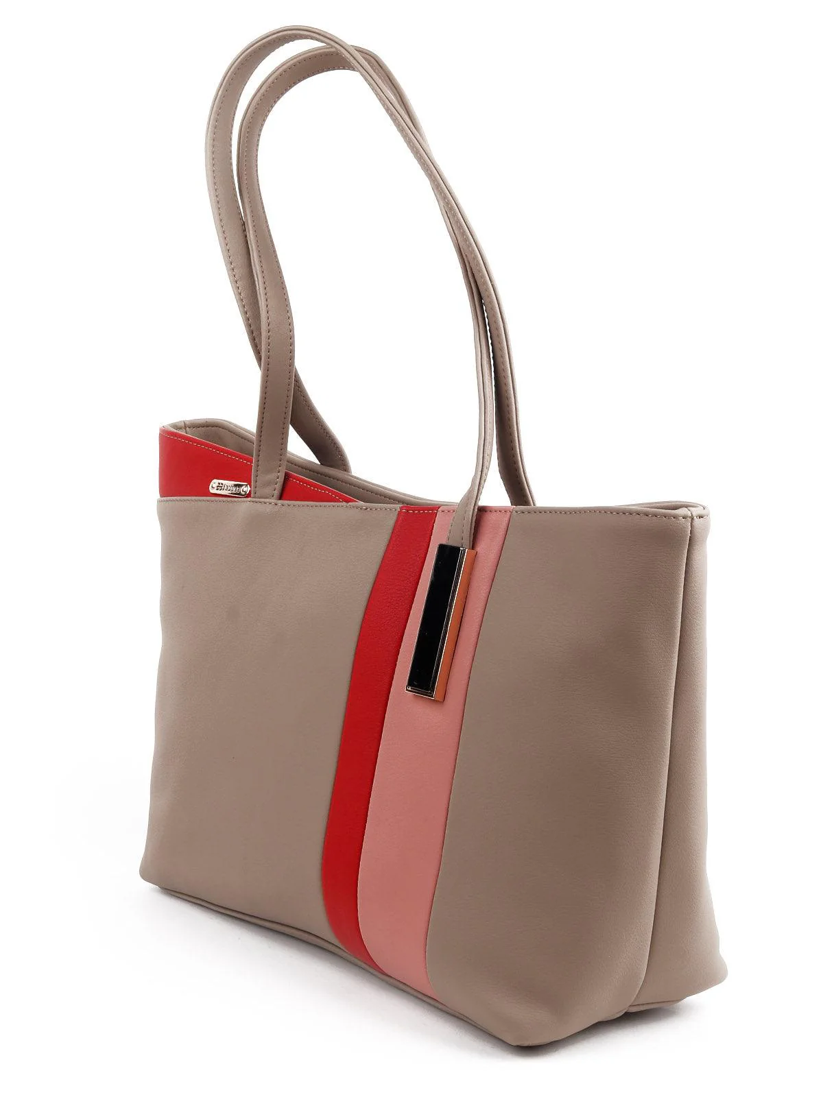 Odette Stylish Beige Handbag For Women - Image 4