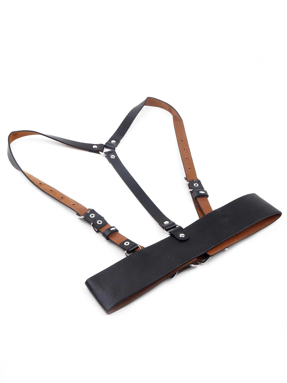 Odette Stylish Black Suspender Belt For Women - Image 5