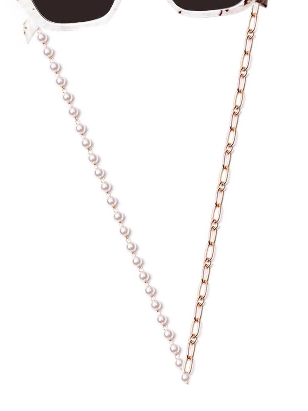 Odette Women Chic Gold Tone Stunning Sunglasses Chain - Image 3