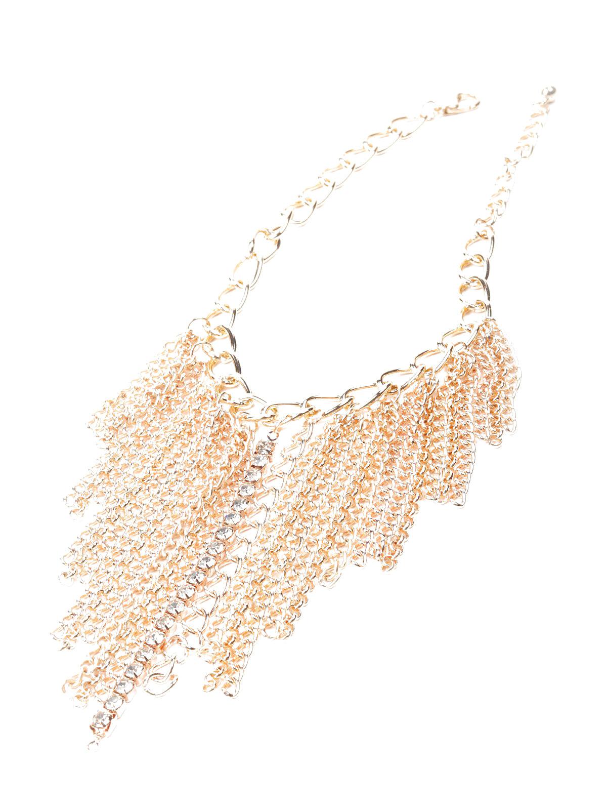 Odette Women Gold Metal Necklace - Image 4