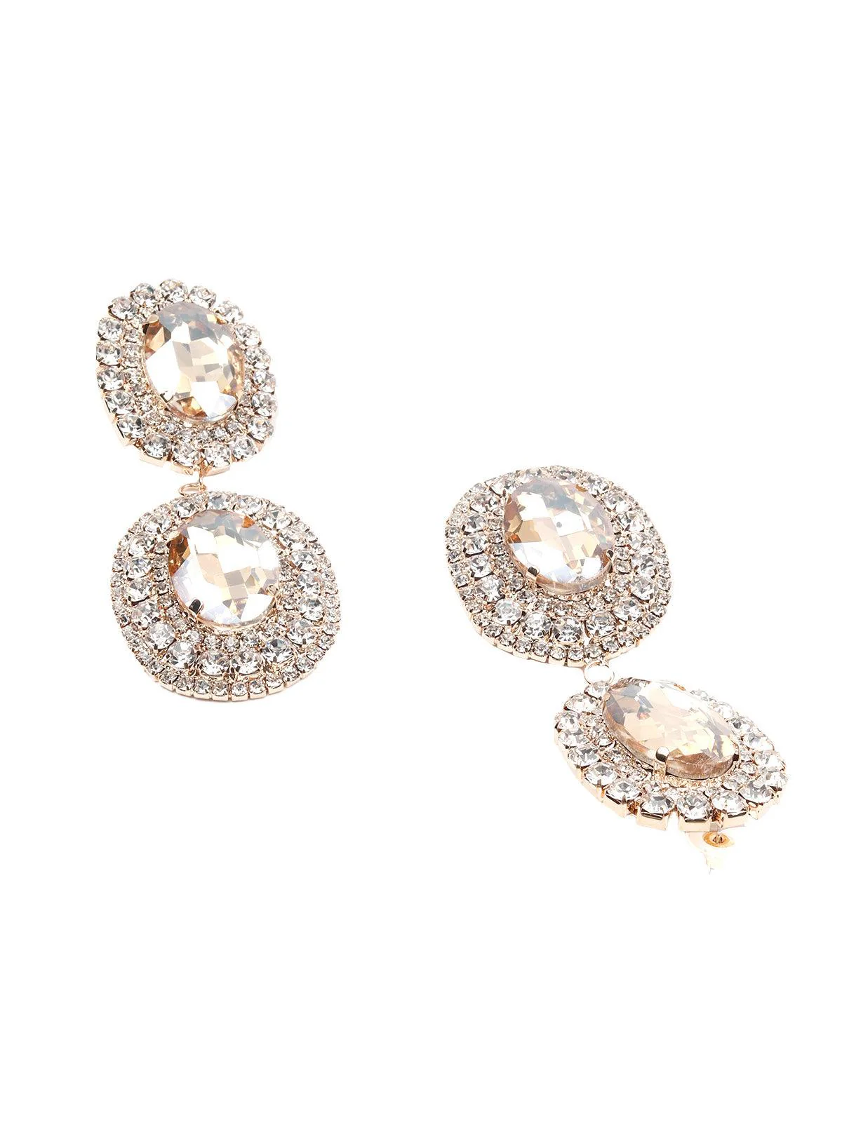 Odette Women Silver Metal Earrings - Image 4